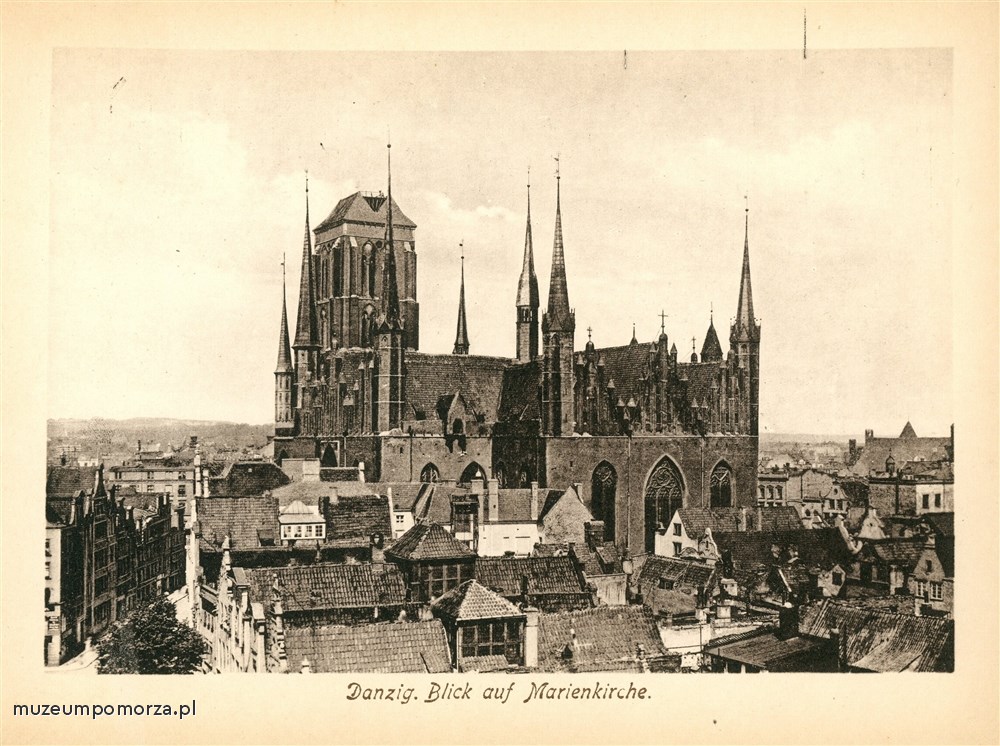 Gdańsk Kościół Wniebowzięcia NMP, Danzig Die Marienkirche