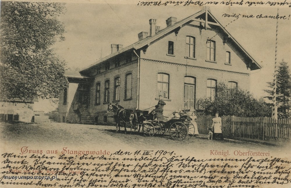 Jodłowno, Budynek Leśnictwa Lasów Królewskich