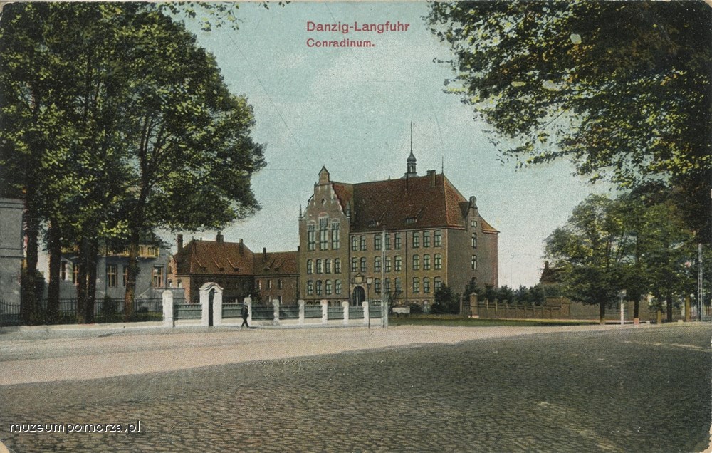Gdańsk, szkoła realna dla chłopców Conradinum