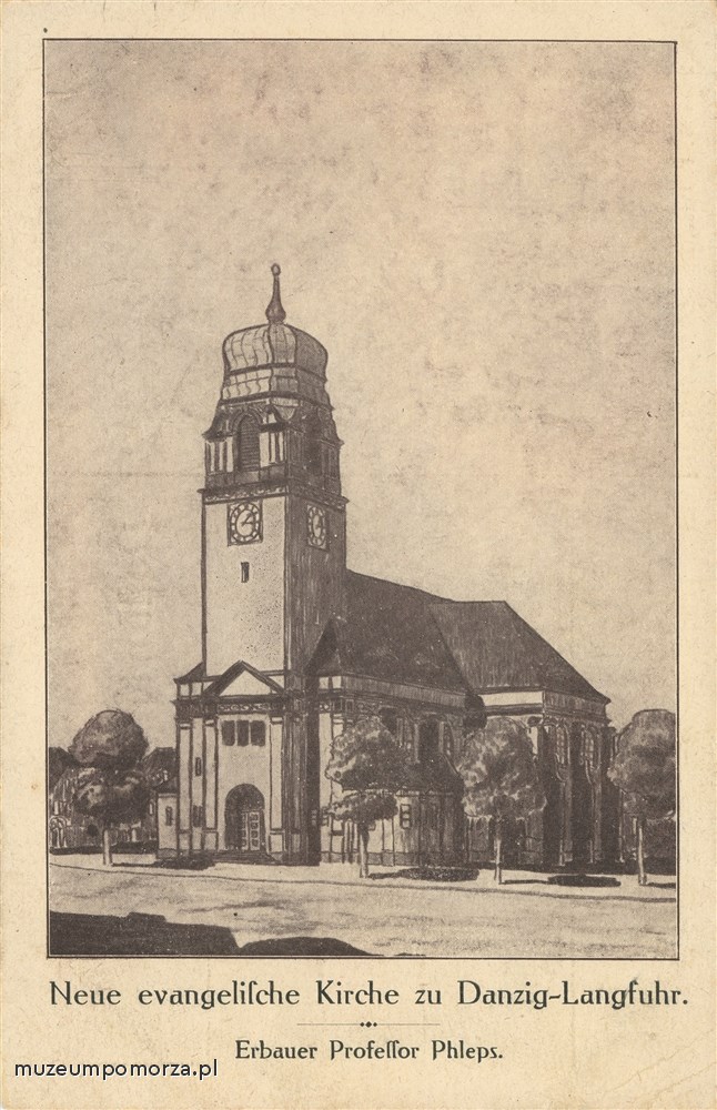 Gdańsk, kościół Chrystusa we Wrzeszczu.