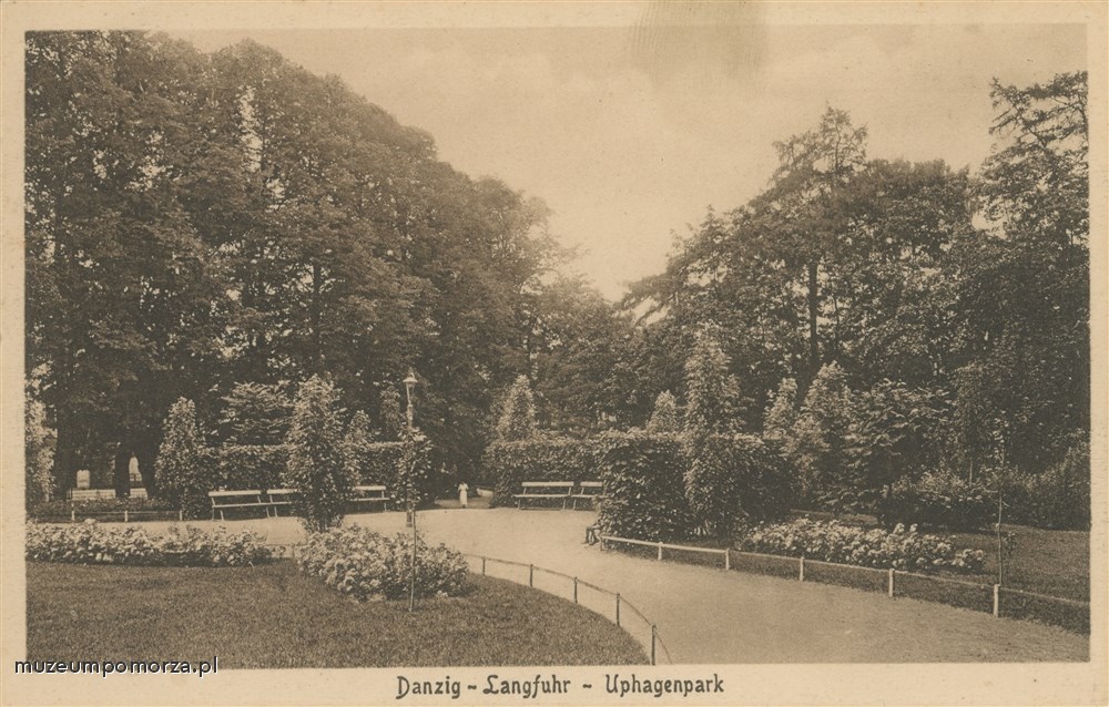 Gdańsk, park Uphagena