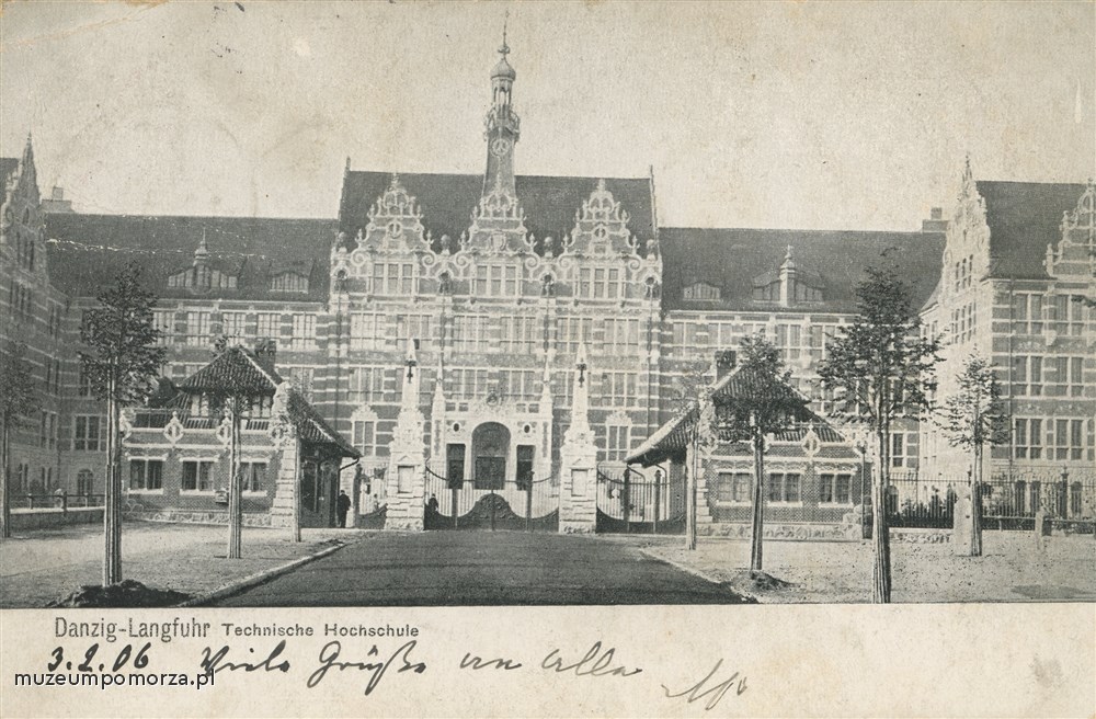 Gdańsk, Politechnika Gdańska budynek główny