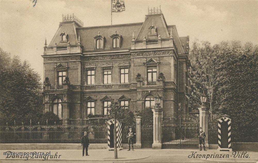 Gdańsk, willa następcy tronu przy Hauptstrasse