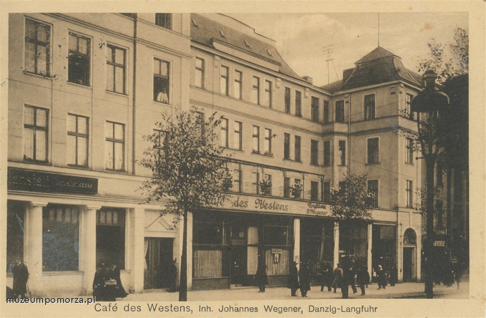 Gdańsk, Cafe des Westens we Wrzeszczu