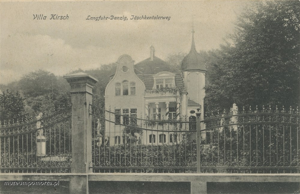 Gdańsk, willa Kirsch na Jaśkówce