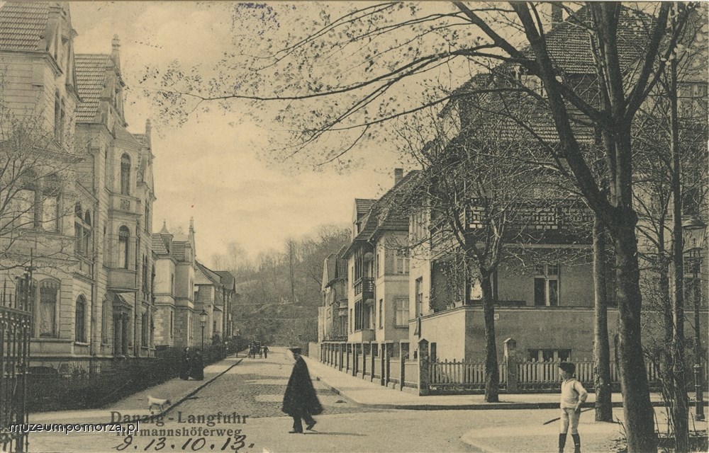 Gdańsk, perspektywa ulicy Wasowskiego