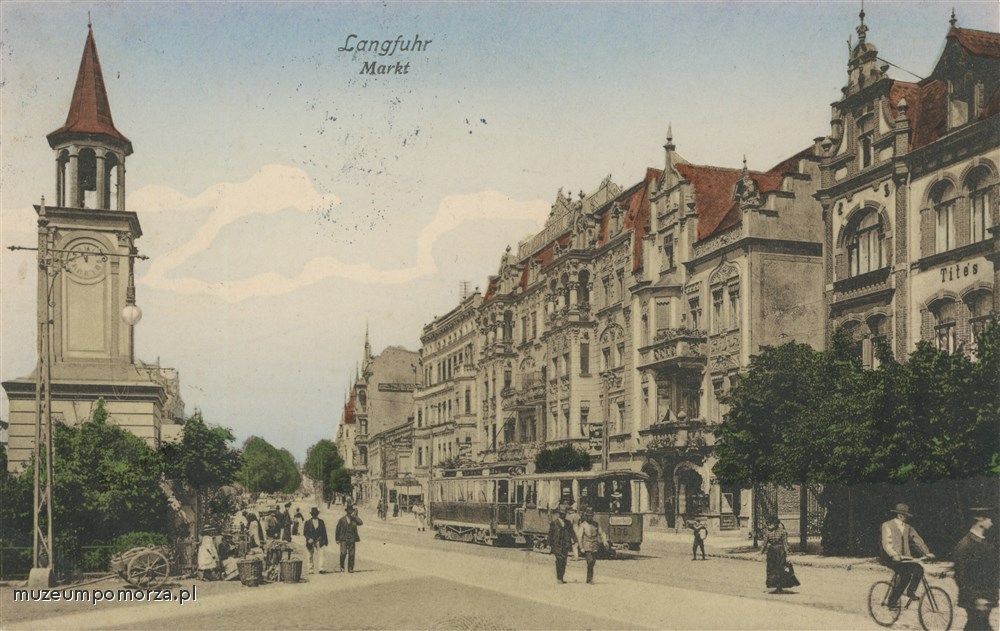 Gdańsk, rynek we Wrzeszczu