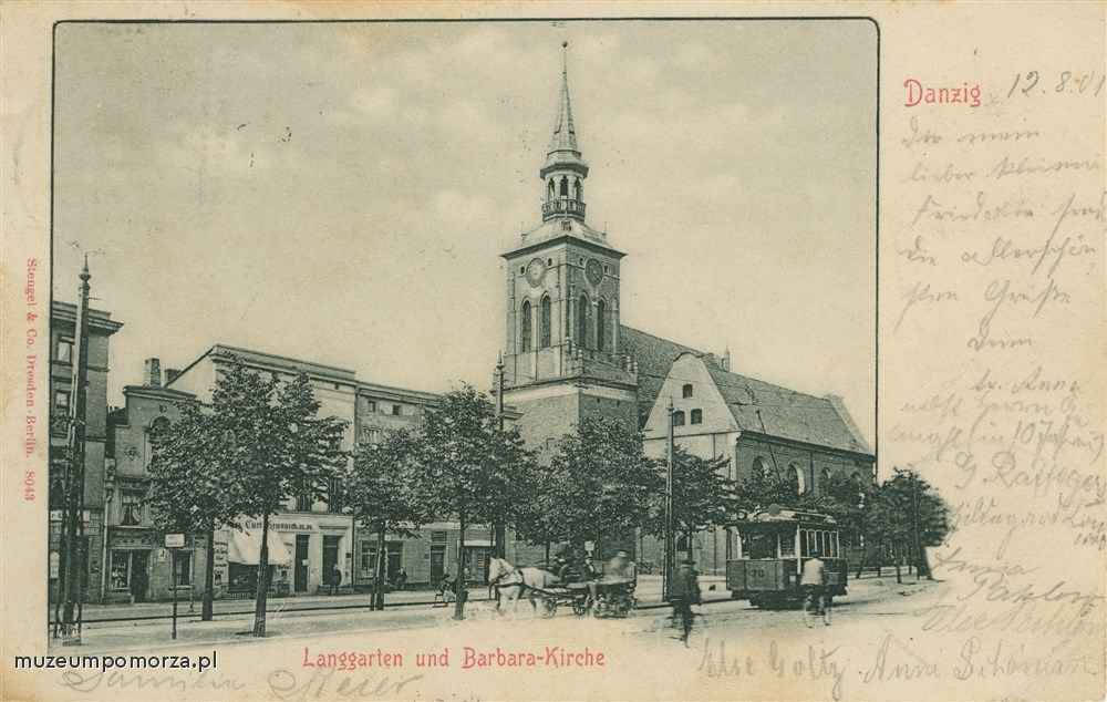 Gdańsk, kościół św. Barbary