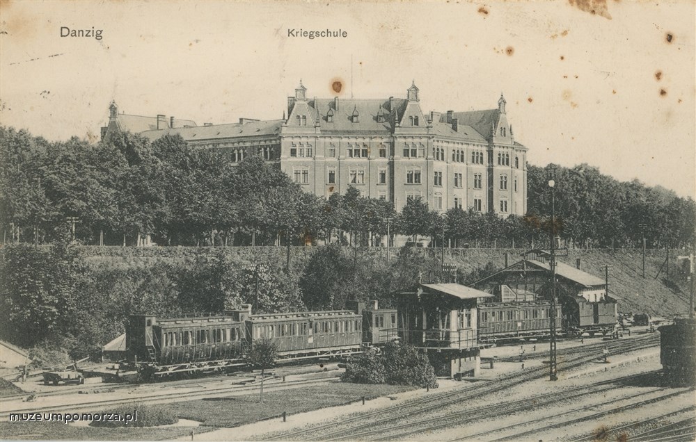 Gdańsk, Szkoła Wojenna, Kriegschule
