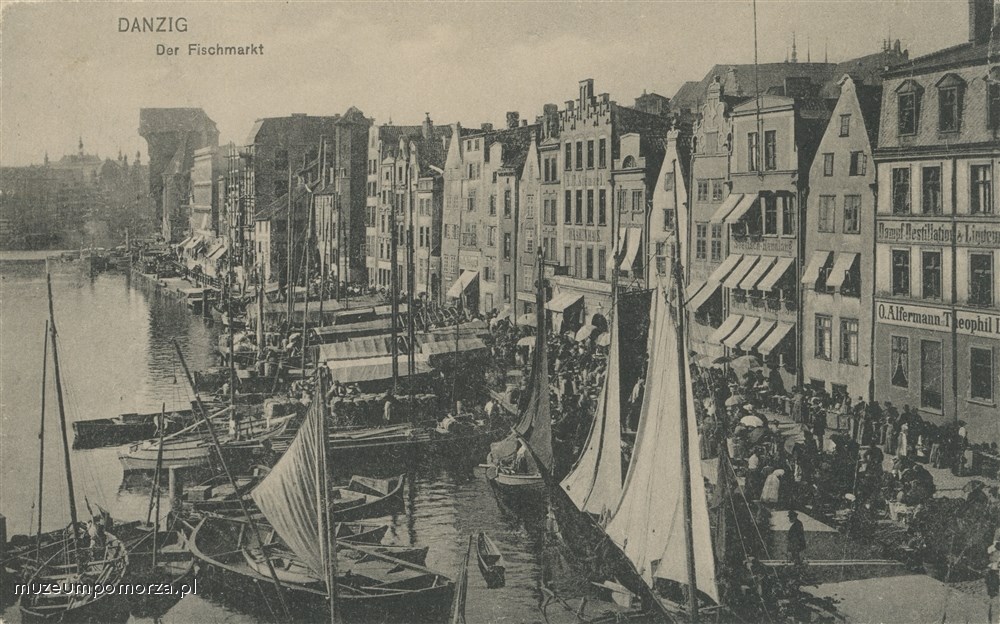 Gdańsk, Rybackie Pobrzeże, Fischmarkt