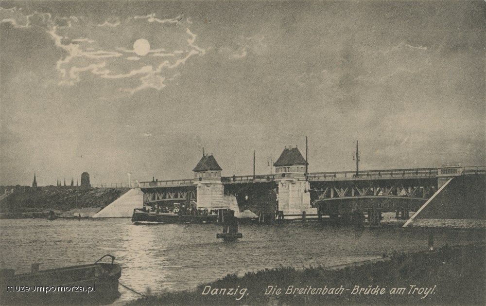 Gdańsk, Most Siennicki, Breitenbach Brücke