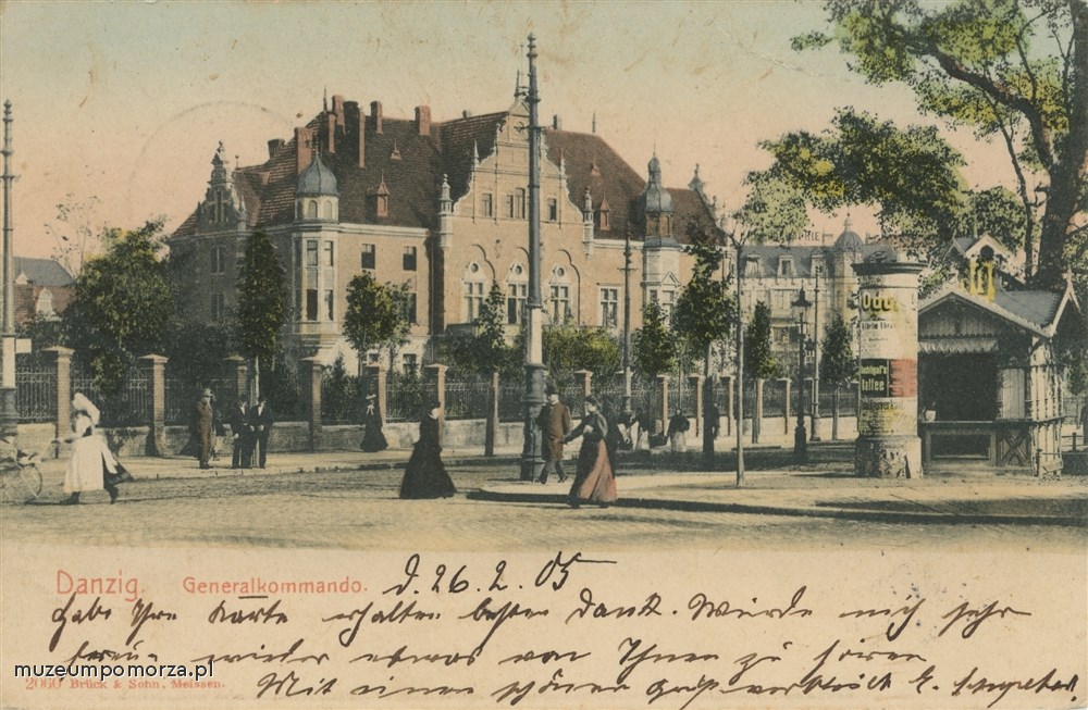 Gdańsk, Nowy Ratusz, Generalkommando
