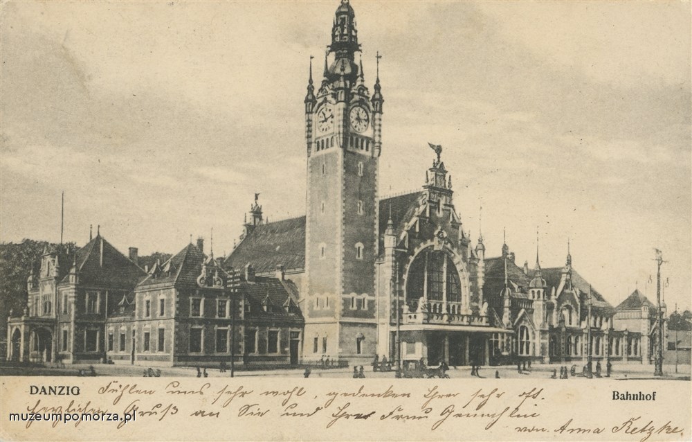 Gdańsk, Dworzec Główny, Bahnhof