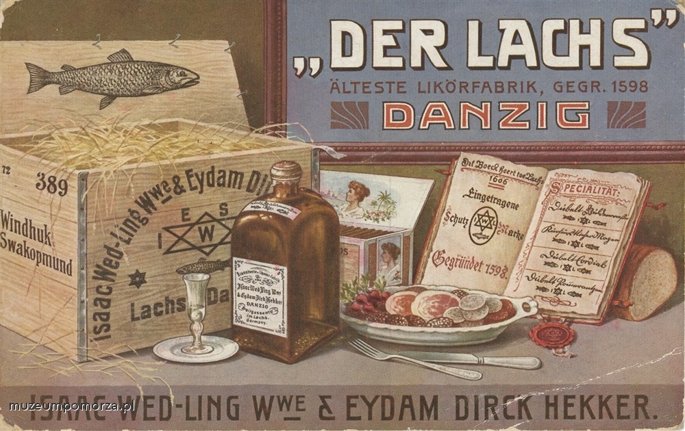 Reklama fabryki likierów 