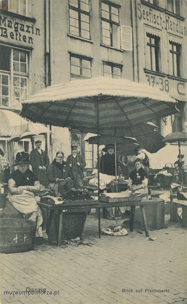 Gdańsk, Rybackie Pobrzeże, Fischmarkt