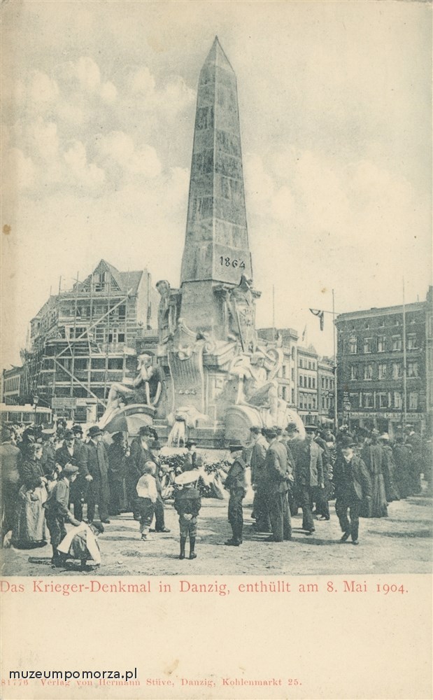 Gdańsk,  Kriegerdenkmal na Targu Drzewnym