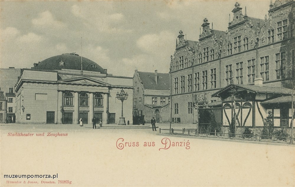 Gdańsk Targ Węglowy, Danzig  Kohlenmarkt