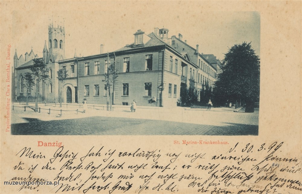 Gdańsk Szpital NMP, Danzig St. Marien - Krankenhaus
