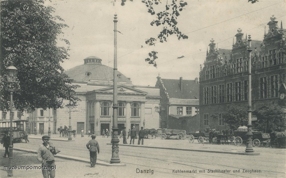 Gdańsk Targ Węglowy, Danzig Kohlenmarkt