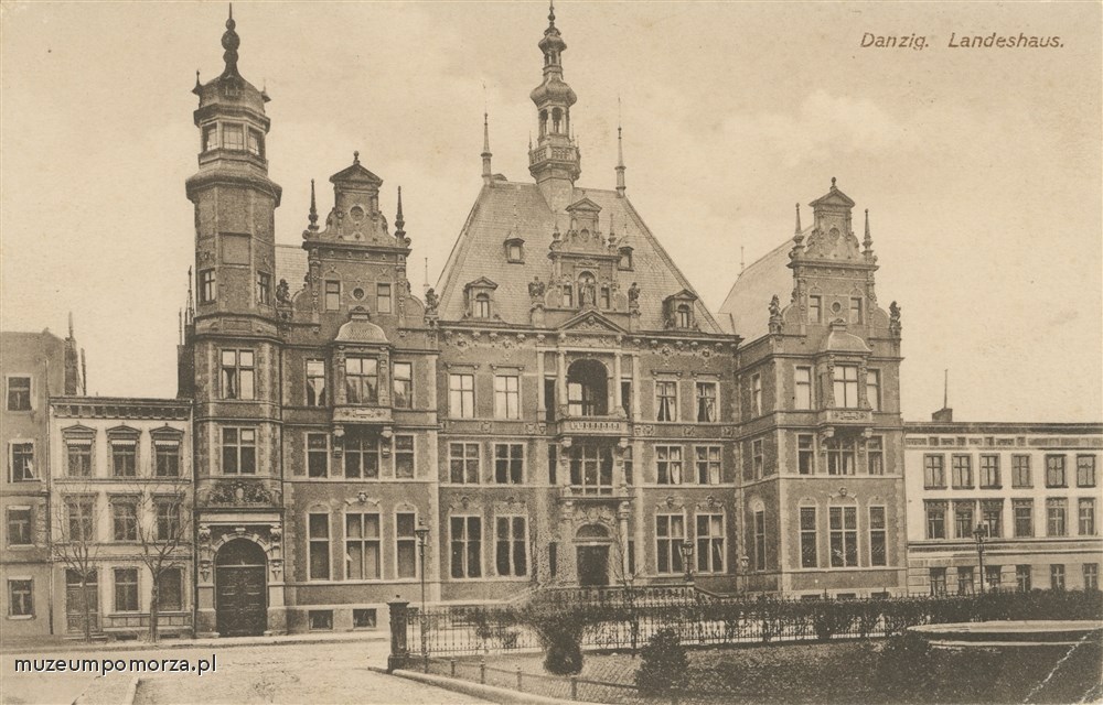 Gdańsk, budynek władz prowincji Prusy Zachodnie, Landeshaus