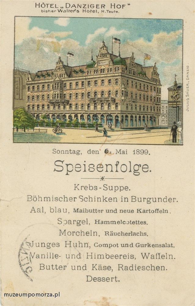 Gdańsk, hotel Danziger Hof