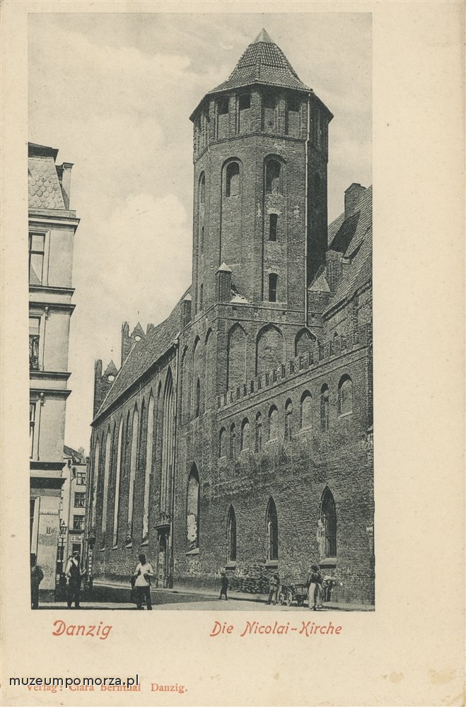 Gdańsk Kościół św. Mikołaja, Danzig, Die Nicolai – Kirche