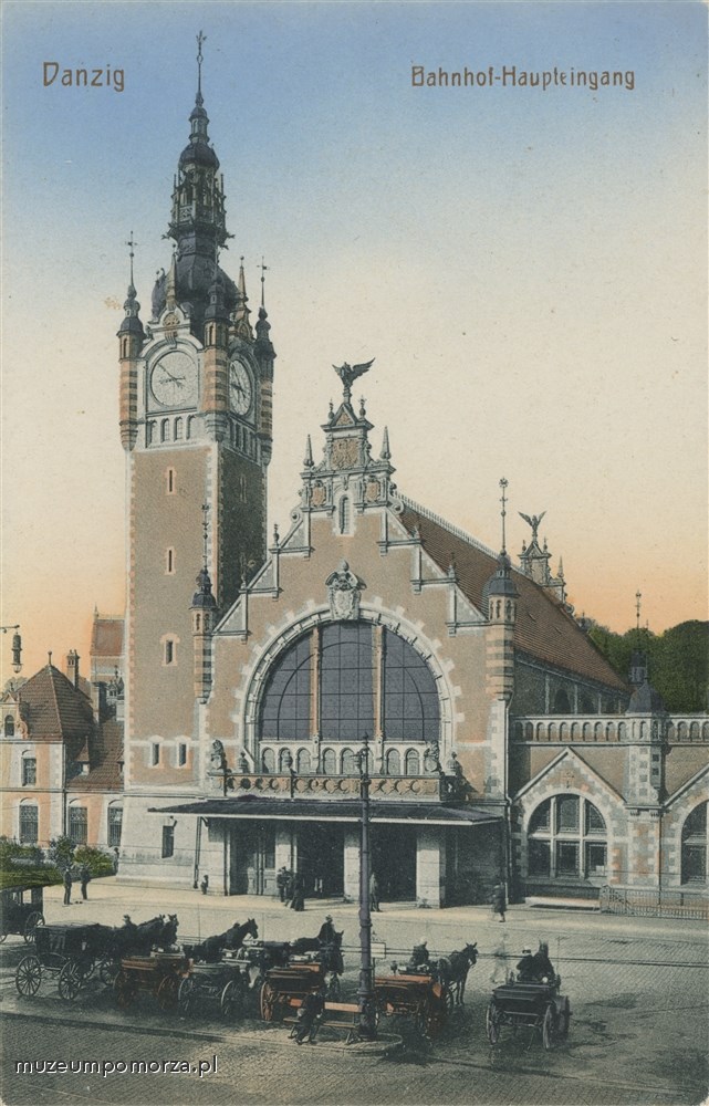 Gdańsk Dworzec Gdansk - Główny, Danzig Haupbahnhof