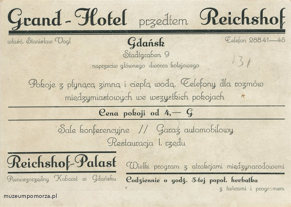 Gdańsk, Grand-Hotel