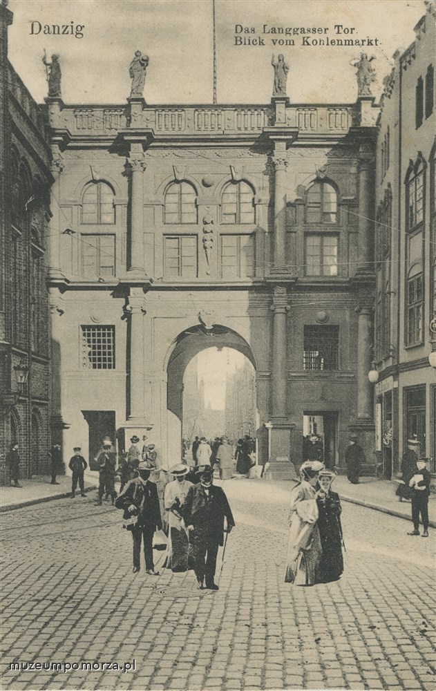 Gdańsk, Złota Brama, Danzig Langgaser Tor