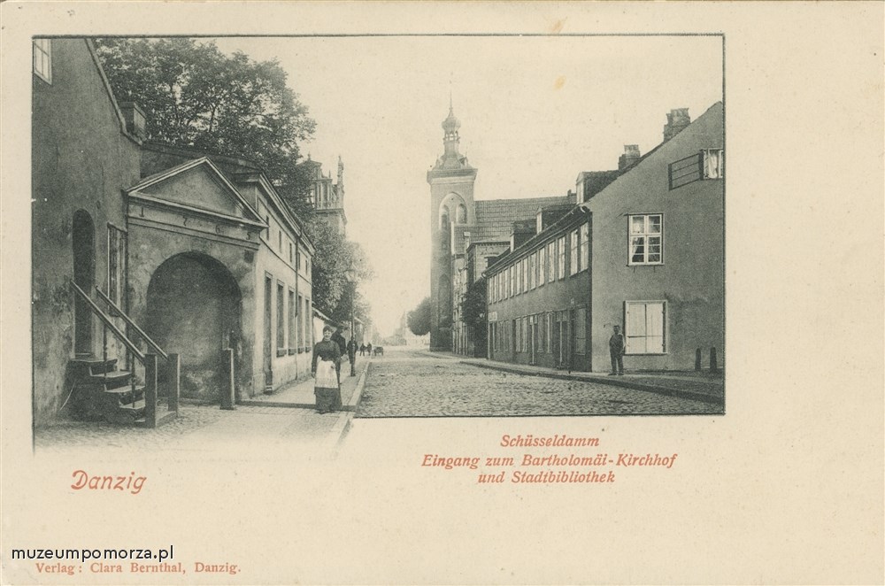Gdańsk, ulica Łagiewniki, Schüsseldamm