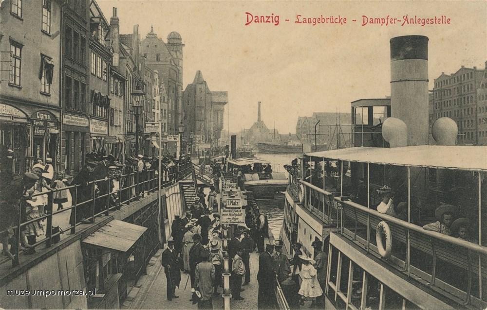 Gdańsk, przystań promowa na Motławie