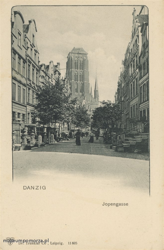Gdańsk ul. Piwna, Danzig Jopengasse