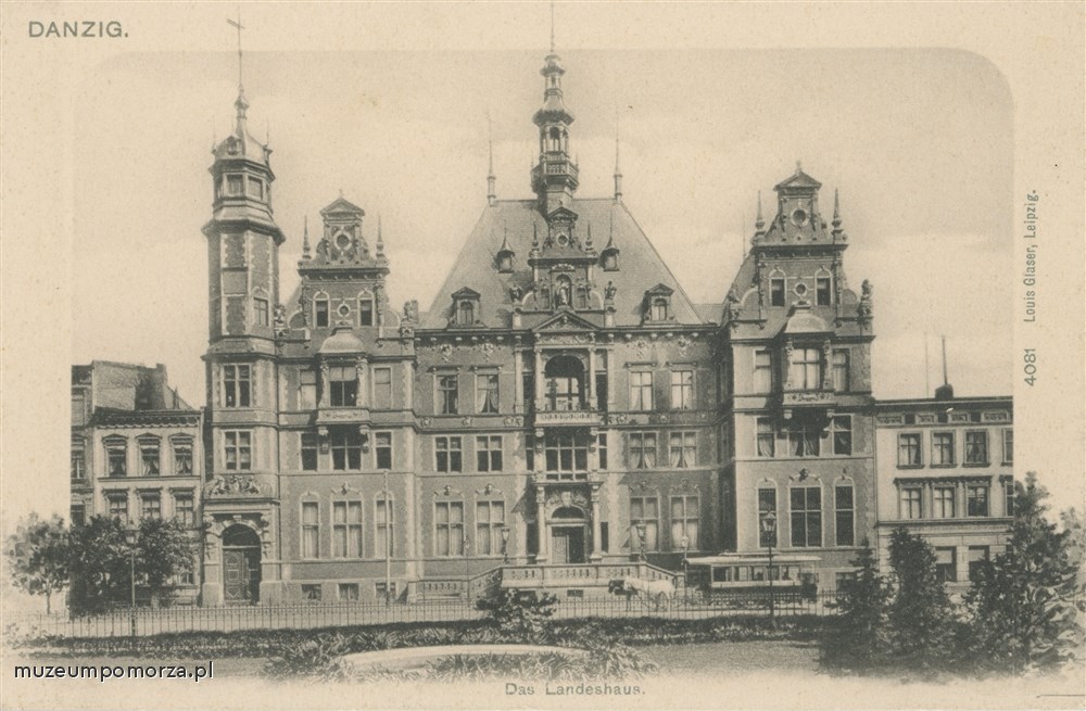 Gdańsk, budynek władz prowincji Prusy Zachodnie, Landeshaus