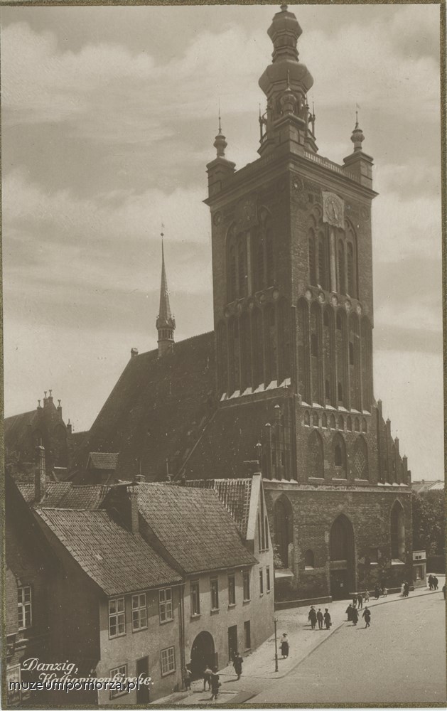 Gdańsk, kościół św. Katarzyny, Danzig Katharinenkirche