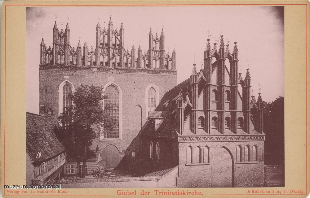 Gdańsk, kościół św. Trójcy Danzig St.  Trinitas – Kirche