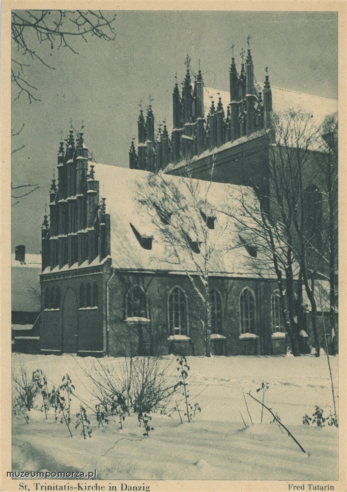 Gdańsk, kościół św. Trójcy Danzig St.  Trinitas – Kirche