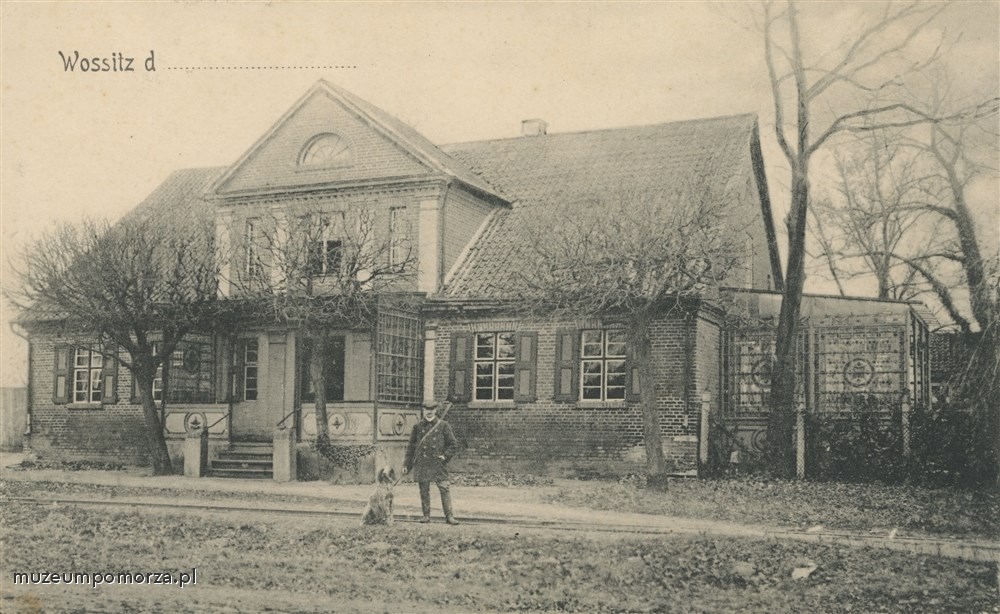 Osice,  Wossitz  Budynek gburski z przełomu XVIII i XIX w.