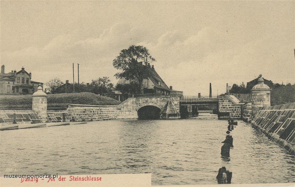 Gdańsk, Śluza Kamienna (Steinschleuse)