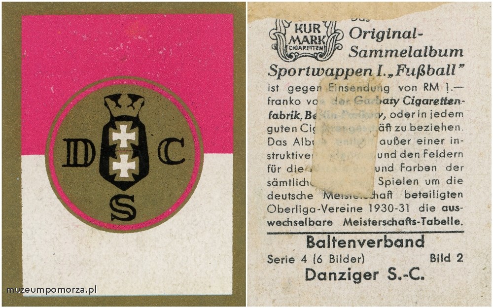 Herb zespołu piłkarskiego Danziger Sport-Club 
