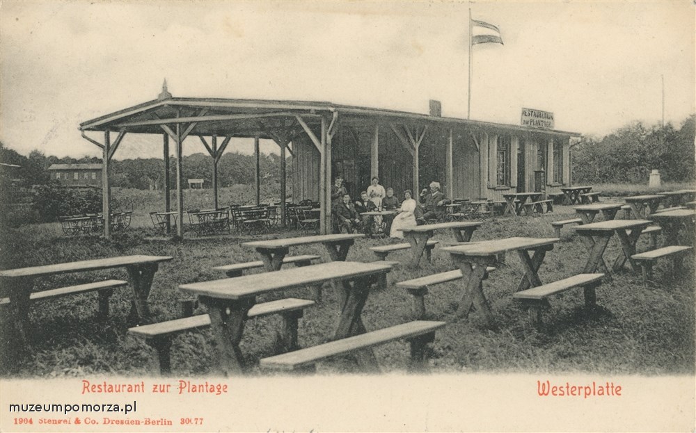 Gdańsk, restauracja Zur Plantage na Westerplatte,