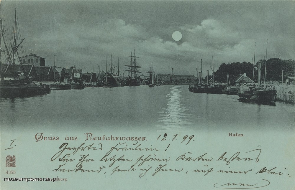 Gdańsk, widok na Kanał Portowy,
