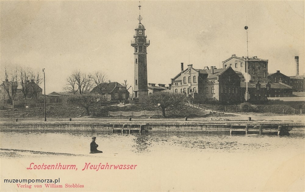 Gdańsk, latarnia w Nowym Porcie