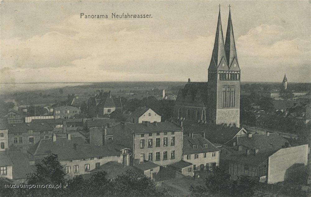 Gdańsk, panorama Nowego Portu