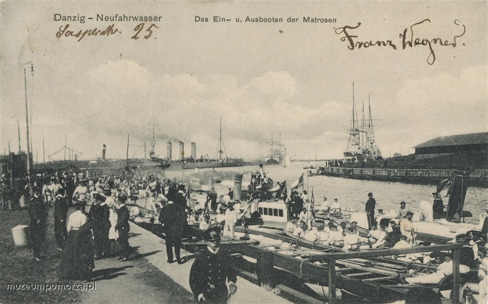 Gdańsk, życie w porcie, Nowy Port, Neufahrwasser