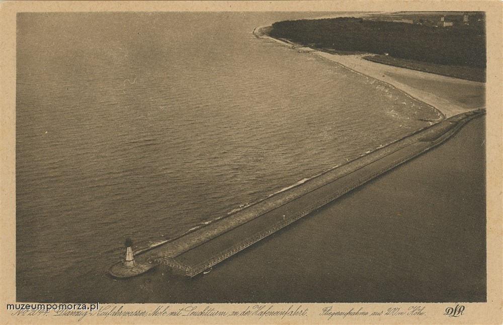 Gdańsk, wschodnie molo na Westerplatte