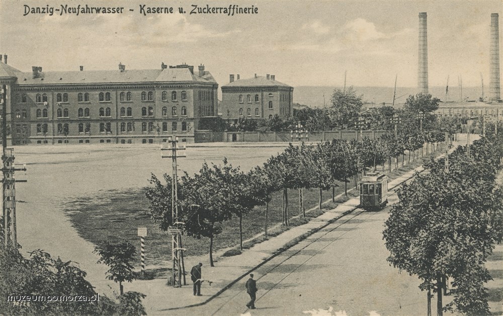 Gdańsk, koszary w Nowym Porcie