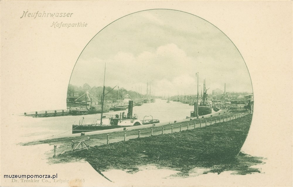 Gdańsk, panorama Nowego Portu