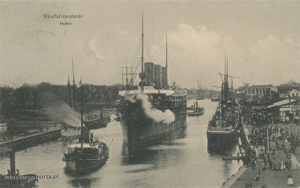 Gdańsk, kanał portowy w Nowym Porcie