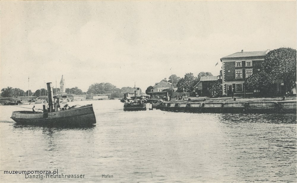 Gdańsk,  tor wodny Neufahrwasser
