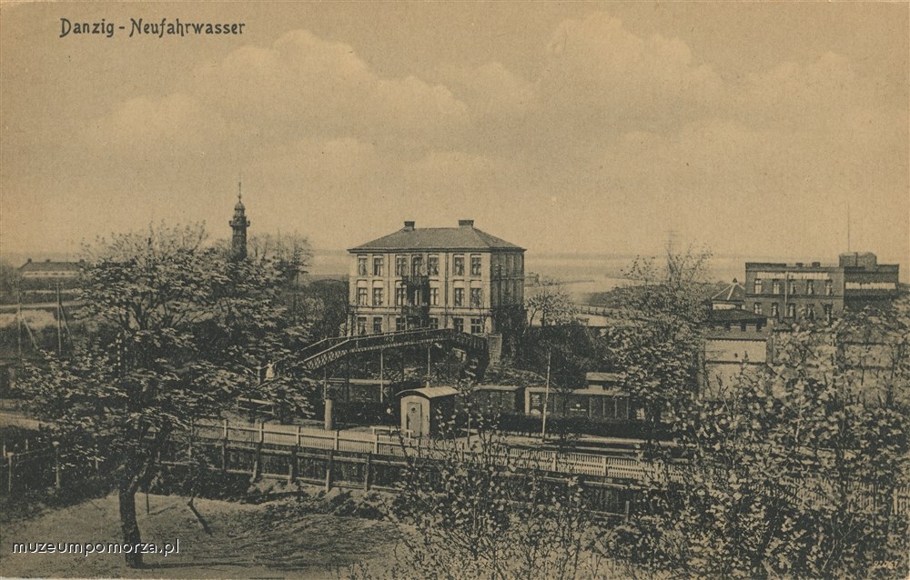 Gdańsk, panorama Nowego Portu w kierunku północnym